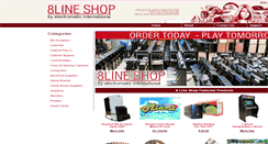 Desktop Screenshot of 8lineshop.com